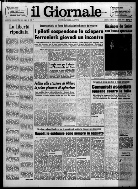 Il giornale nuovo : quotidiano del mattino